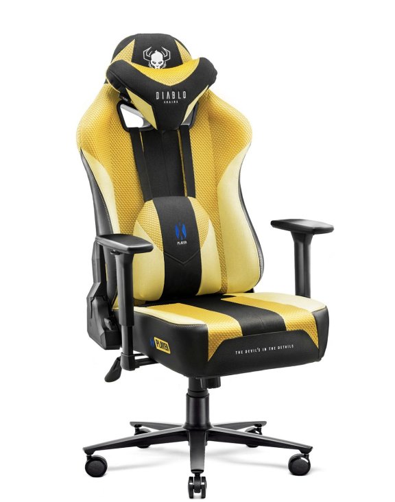 Fotel Diablo X-Player 2.0 Normal: Dark Sunflower (1222)