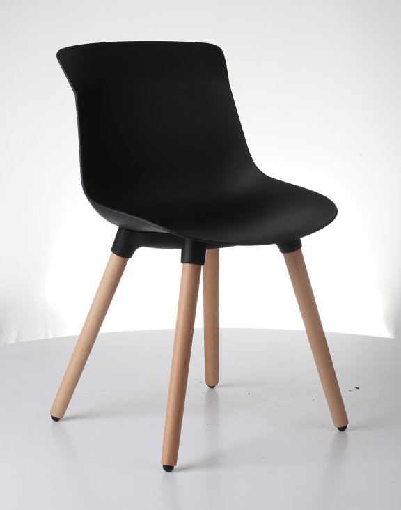 Krzesło Fox Black (2460) - OUTLET