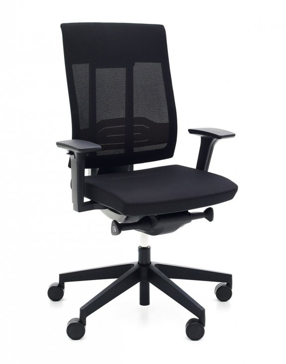 Fotel Xenon Net 101 SL Black - wysyłka 5 dni