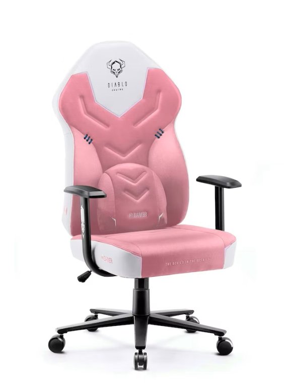 Fotel Diablo X-Gamer 2.0 Normal: Marshmallow Pink