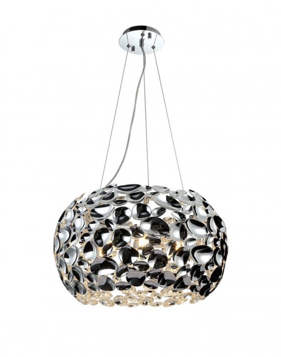 Lampa wisząca Carera Cromo