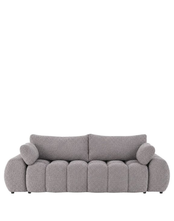 Sofa Bell z funkcją spania i pojemnikiem na pościel, nowoczesna 3-osobowa