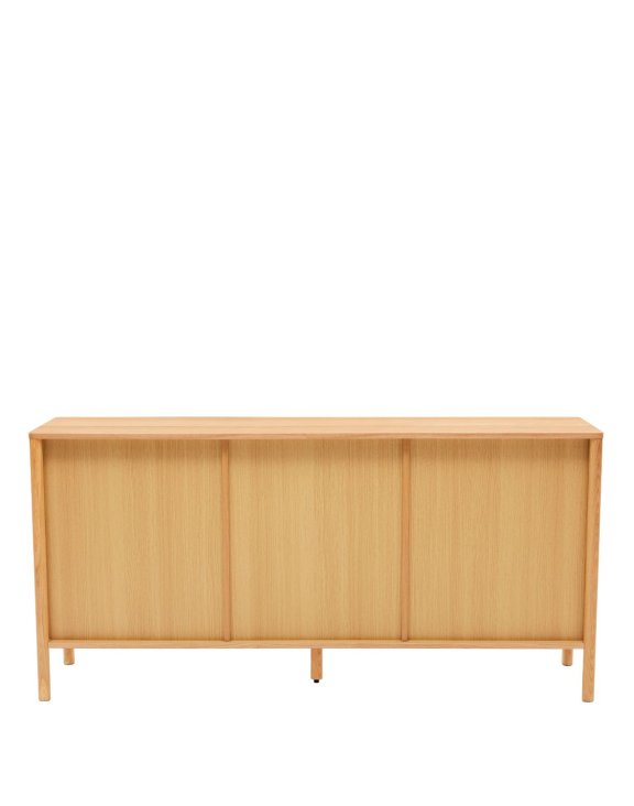 Komoda Blair 160 cm, naturalny dąb, 3 szuflady - sklep