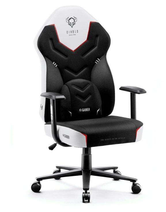 Fotel Diablo X-Gamer 2.0 Normal: Snow White