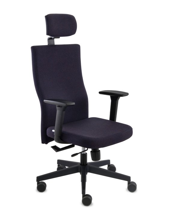 Krzesło Team Plus HD B Black