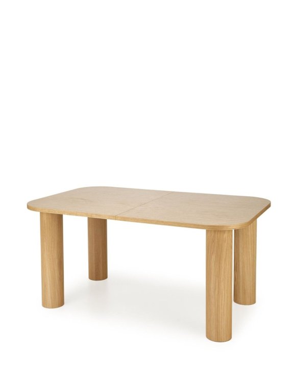 Stół rozkładany Elefante, prostokątny 160-240x100, dąb naturalny