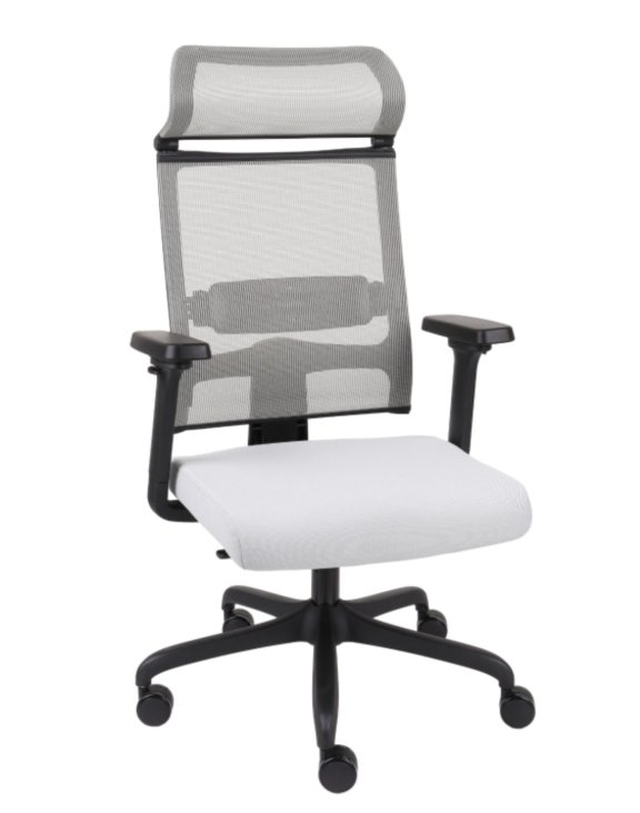 Fotel Ergofix TM06 Szary