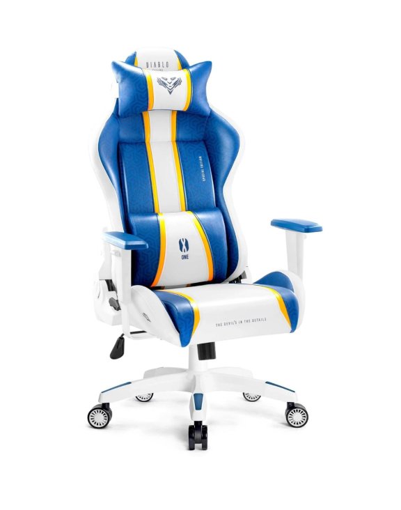 Fotel gamingowy Diablo X-One 2.0 King Size: Aqua Blue