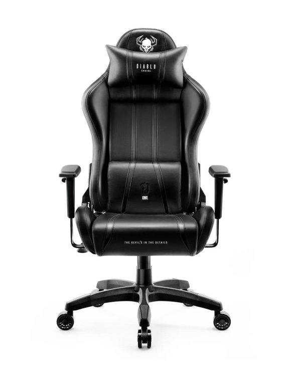 Fotel gamingowy Diablo X-One 2.0 King: Czarno-czarny