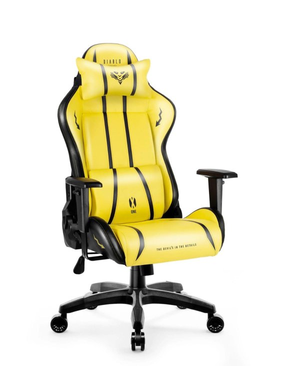 Fotel gamingowy Diablo X-One 2.0 Normal: Electric Yellow (1353)