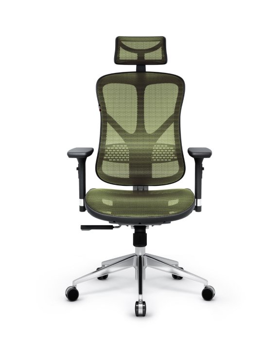 Fotel ergonomiczny Diablo V-Basic: czarno-zielony