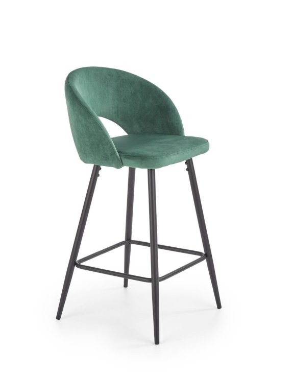 Hoker do kuchni H96, zielony welwet