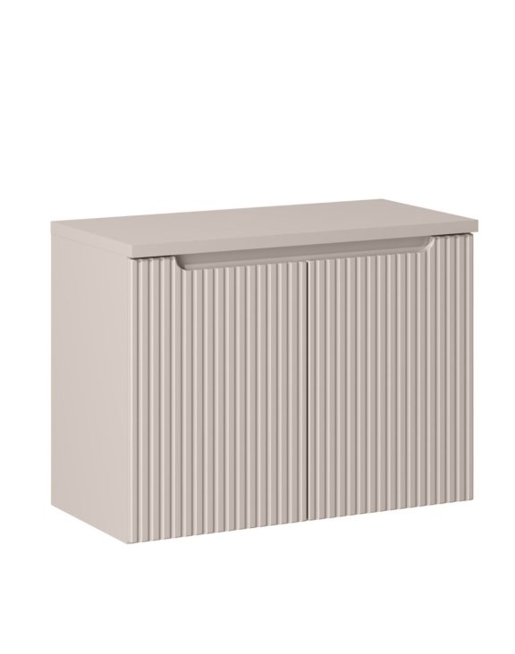 Kaszmirowa szafka pod umywalkę z blatem 80 cm Nova (SET-NOC B CASHMERE 80CM D)