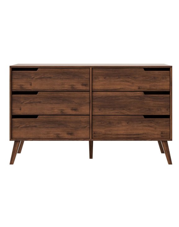 Komoda Nordelo Warmia Walnut 6S