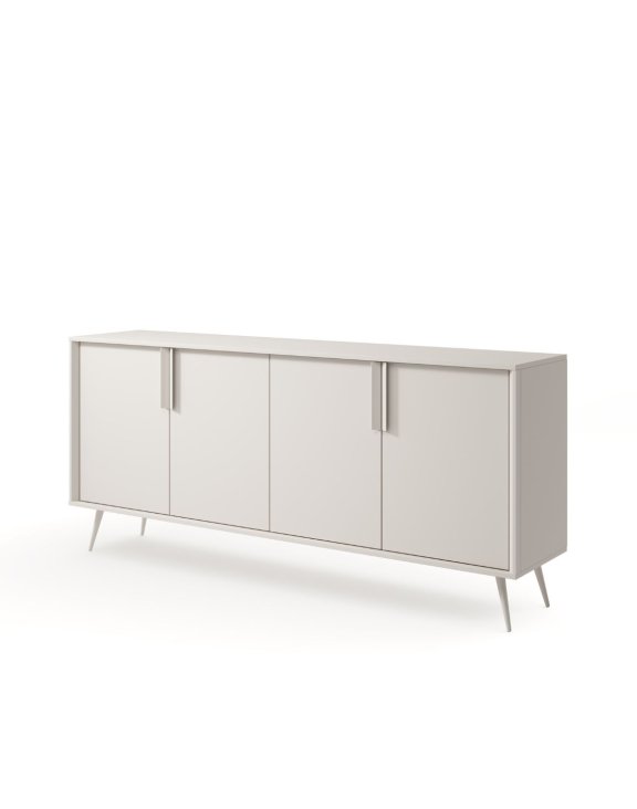 Komoda szeroka Mavera B kaszmir 4-drzwiowa 186 cm