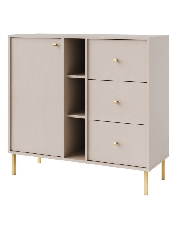 Komoda Tokyo 2 Beż Piaskowy (1F3S, typ 824)