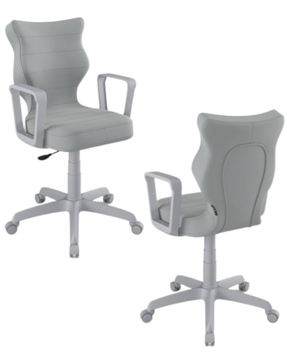 Krzesło młodzieżowe Entelo Norm, Szara Podstawa, wzrost 159 - 188 cm, Rozmiar 6