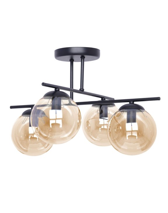 Lampa sufitowa z czterema kloszami K-5161 Delta