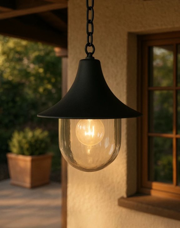 Lampa ogrodowa K-8131