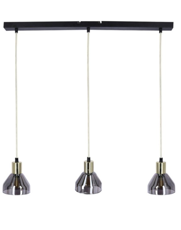 Lampa wisząca Gregory 3xE14 na listwie