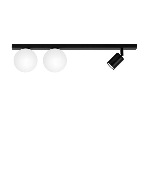 Trzypunktowa lampa sufitowa na listwie Swing K-5490