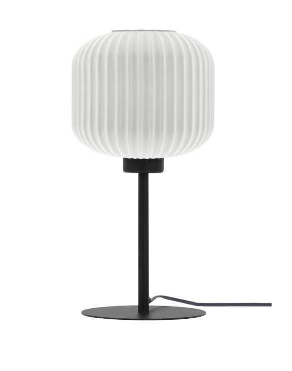 Lampa stojąca ryflowany klosz K-5646 Sparta, lampka nocna