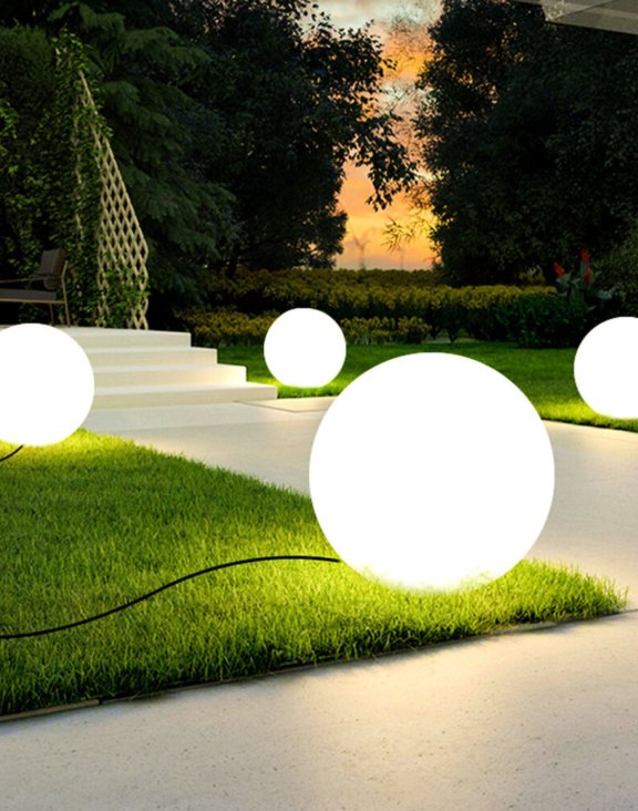 Lampa ogrodowa kula S 35 cm