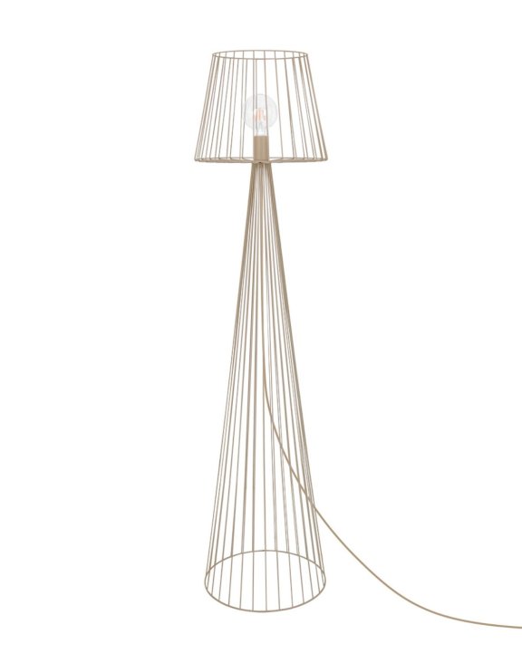 Lampa podłogowa druciana industrialna K-5817 Livia