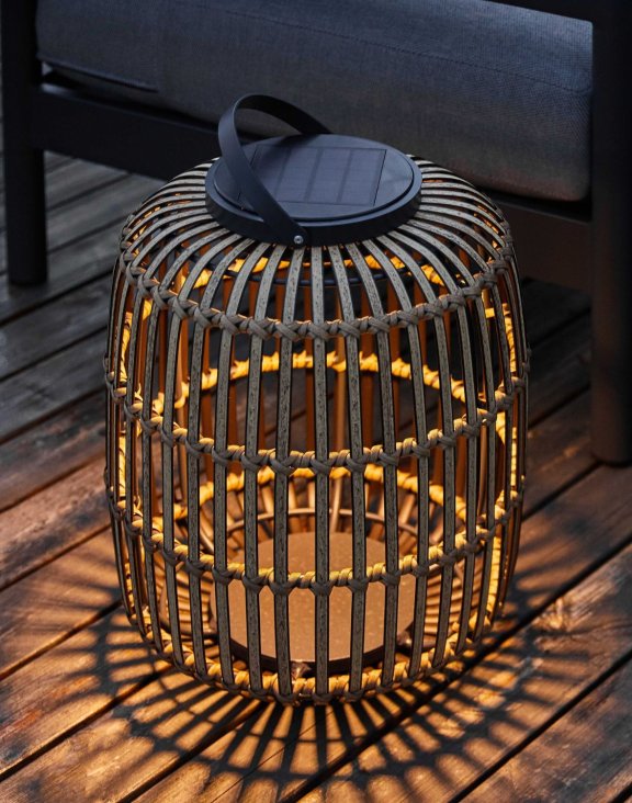 Lampa solarna ogrodowa (S) Borneo