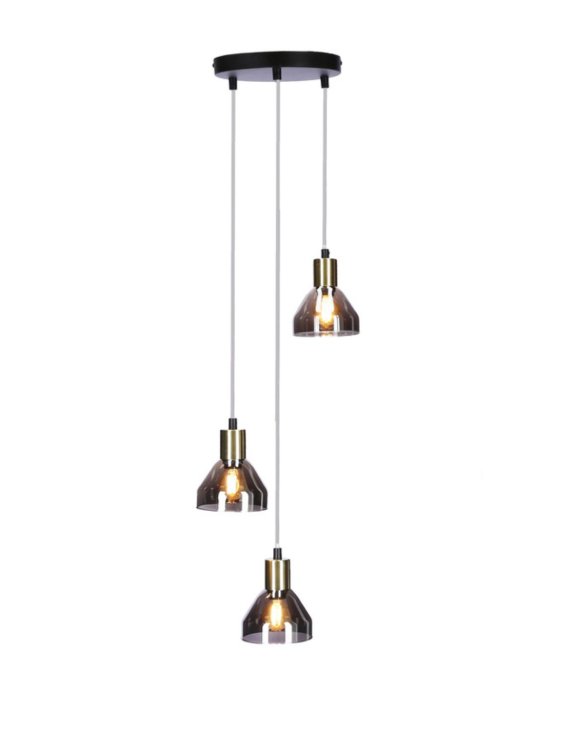 Lampa wisząca Gregory 3xE14