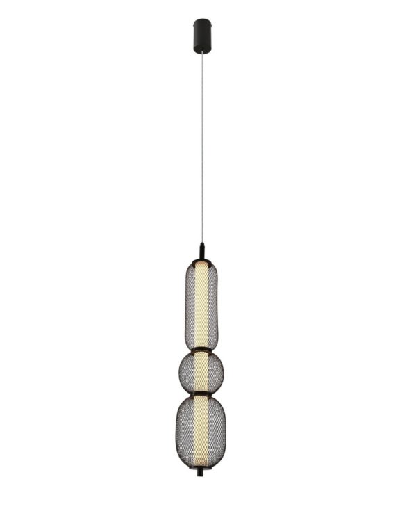 Lampa wisząca Puma 15W siatka 14 cm (33-35363)