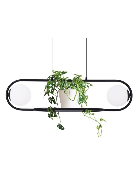 Lampa wisząca z kwietnikiem Finestra K-4961