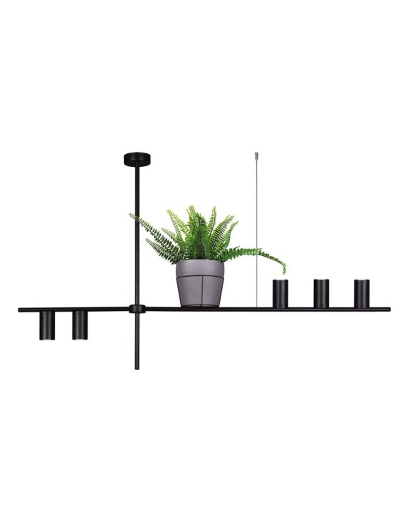 Lampa wisząca z kwietnikiem Rocco K-4756