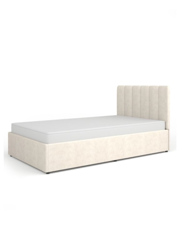 Łóżko do sypialni z pojemnikiem 120x200/160x200 MOSSA MO12 (Cloud 03)