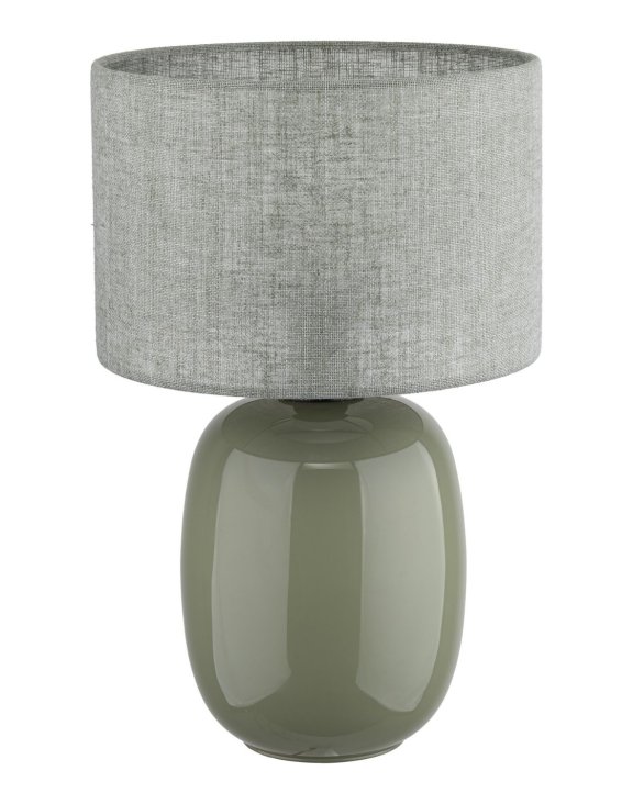 Lampa stołowa z abażurem Melody Olive