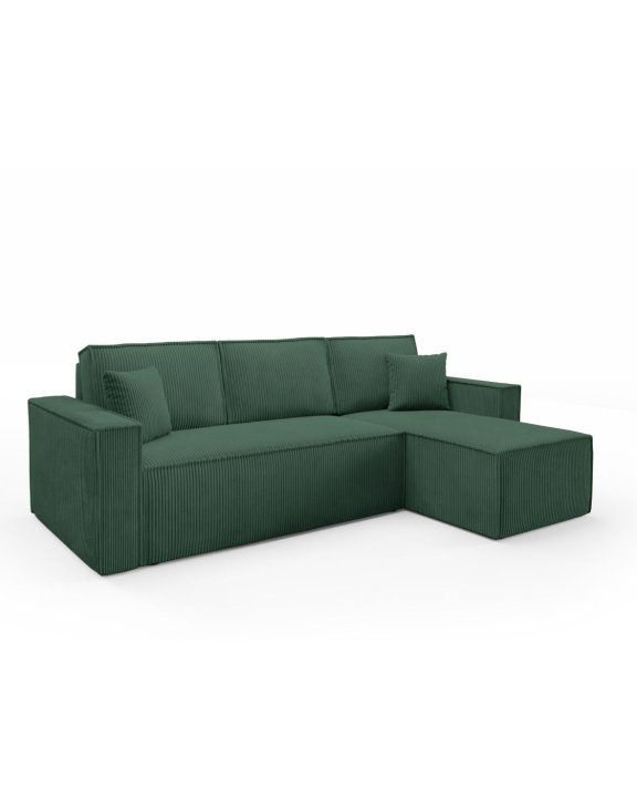 Wygodny narożnik uniwersalny z funkcją spania Basic L 240 cm