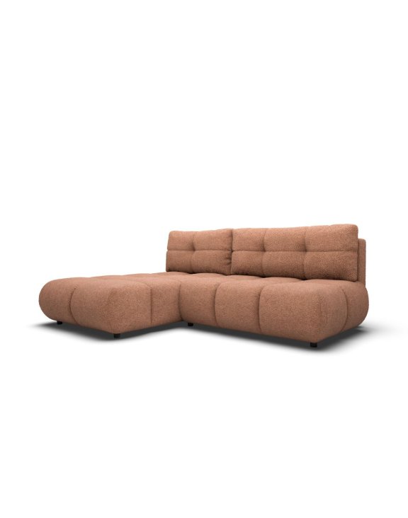 Nowoczesny narożnik do salonu z funkcją spania Milo 230 cm