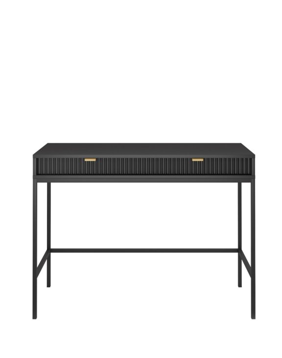 Toaletka Nova czarna (T104), konsola do przedpokoju, black/black