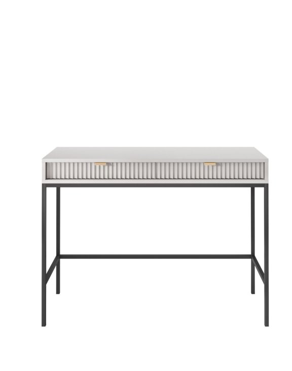 Toaletka Nova (T104), konsola do przedpokoju, grey/black
