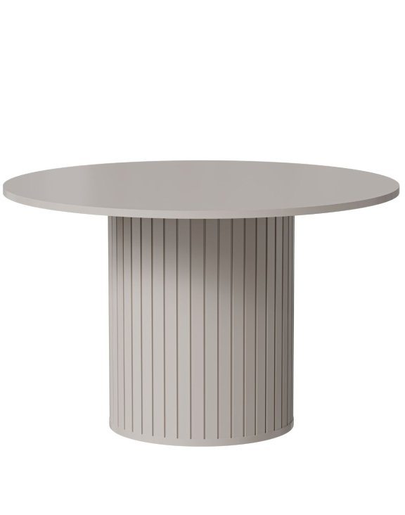 Masă de dining rotundă Zante Za8, cașmir (120 cm) de la Dolmar