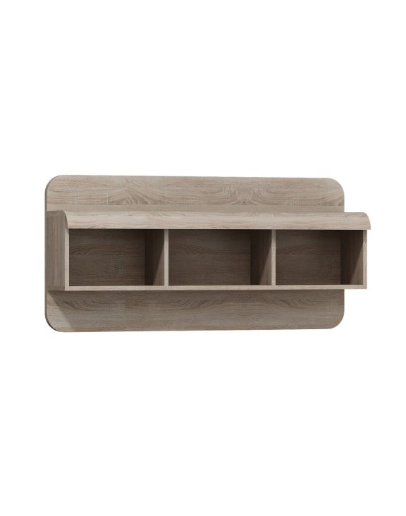 Półka ścienna wisząca Link D – dąb sonoma 120 cm
