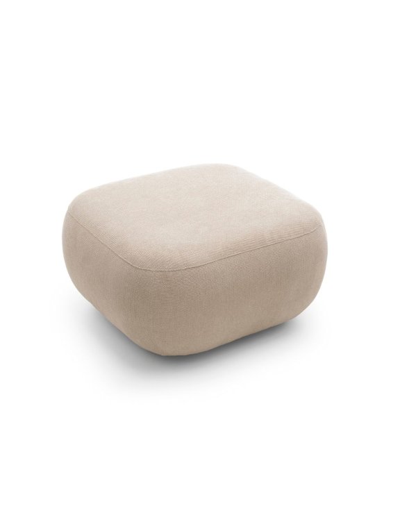 Duży puf do salonu Olio 75x75 cm