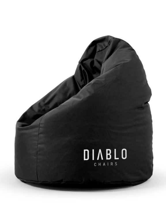 Pufa dla dziecka Diablo: czarna