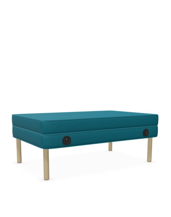 Pufa 1.5 Play&Work z gniazdkami
