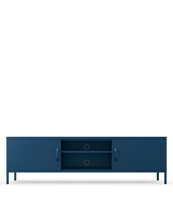 Szafka metalowa pod telewizor 170 cm Rosaria XL Navy