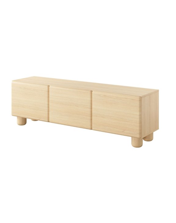 Szafka RTV Lomo G 150 cm 3D dąb Vicenza – stolik pod telewizor