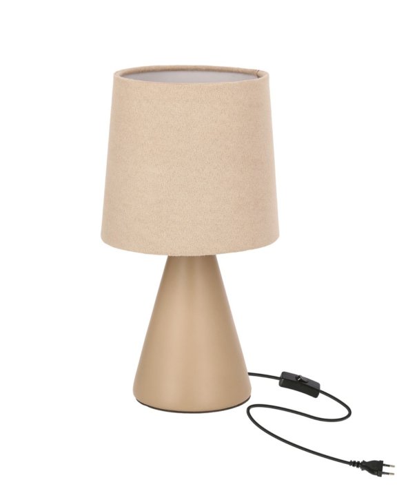 Elegancka lampka nocna stołowa nude Satti