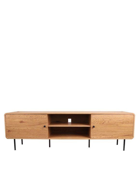 Szafka RTV Siena (4403), dziki dąb, 180 cm, loft