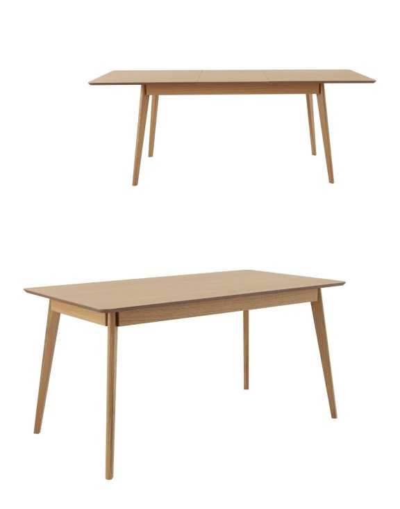 Stół rozkładany Skolle 150–200 cm, naturalny dąb