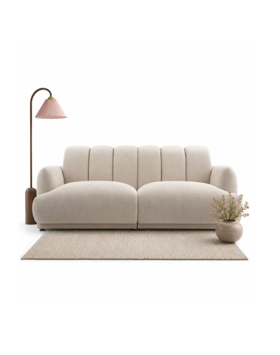 Stylowa sofa Colestus bez funkcji spania 204 cm